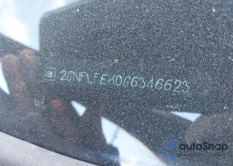 2016 Chevrolet Equinox Lt из США, поврежденный, VIN 2GNFLFEK0G6346623